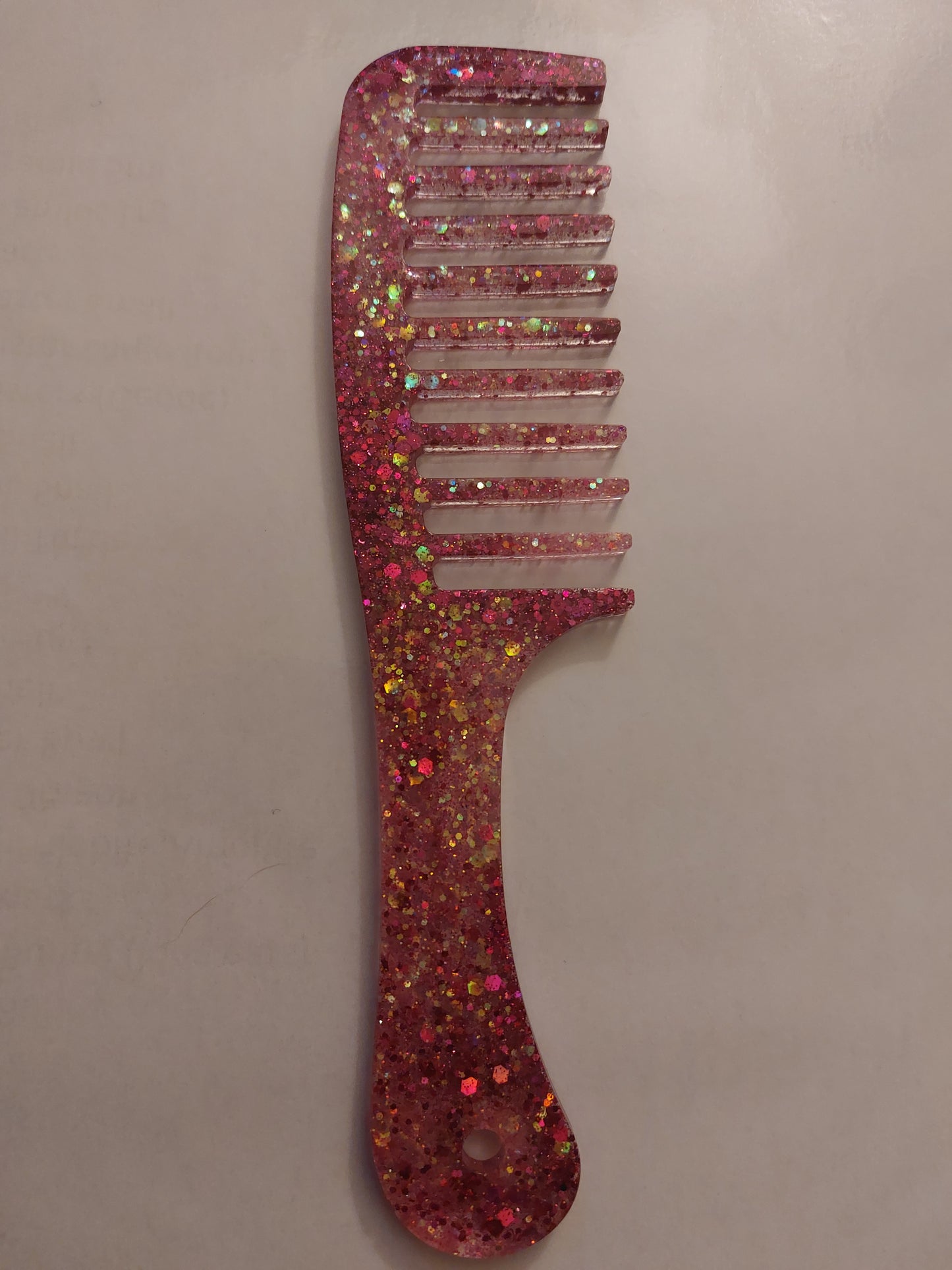 Pink Sparkly Comb
